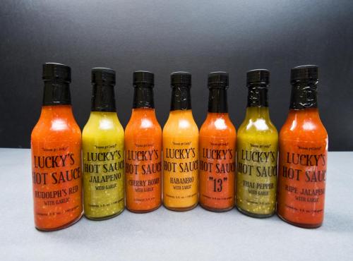 Lucky's Hot Sauces